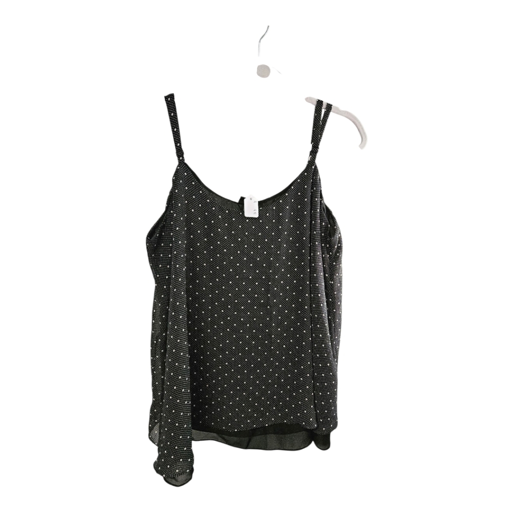 Torrid Black Asymmetrical Sleeveless Camisole